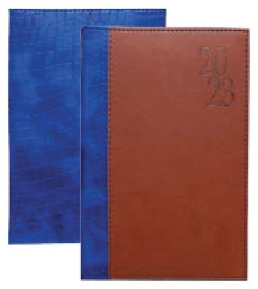 Snakeskin Diary, Blue/Brown (Regular)