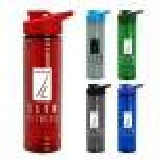 24 oz Slim Fit Upcycle Rpet Bottle with Drink-Thru Lid