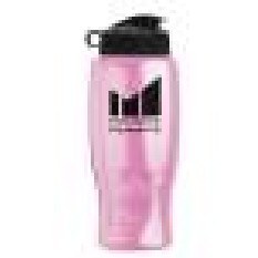 27 oz Transparent Travel Sports Bottle with Flip Top Lid