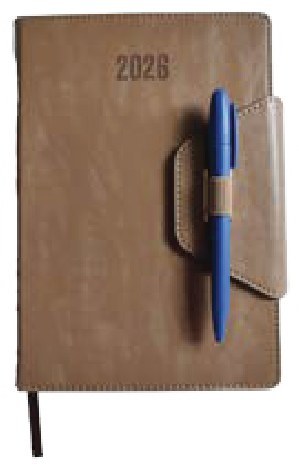 Galant Diary with Pen Loop, Beige