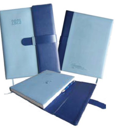 Corporate Collection Diary, Baby Blue/Dark Blue (Lettersize)