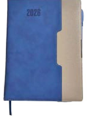 Emprezzo Diary with Pen Loop, Blue (Regular)